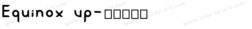 Equinox vp字体转换